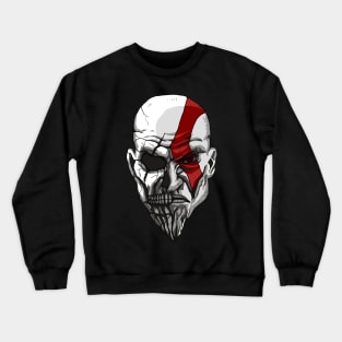 Kratos - Death and Rage Face Crewneck Sweatshirt